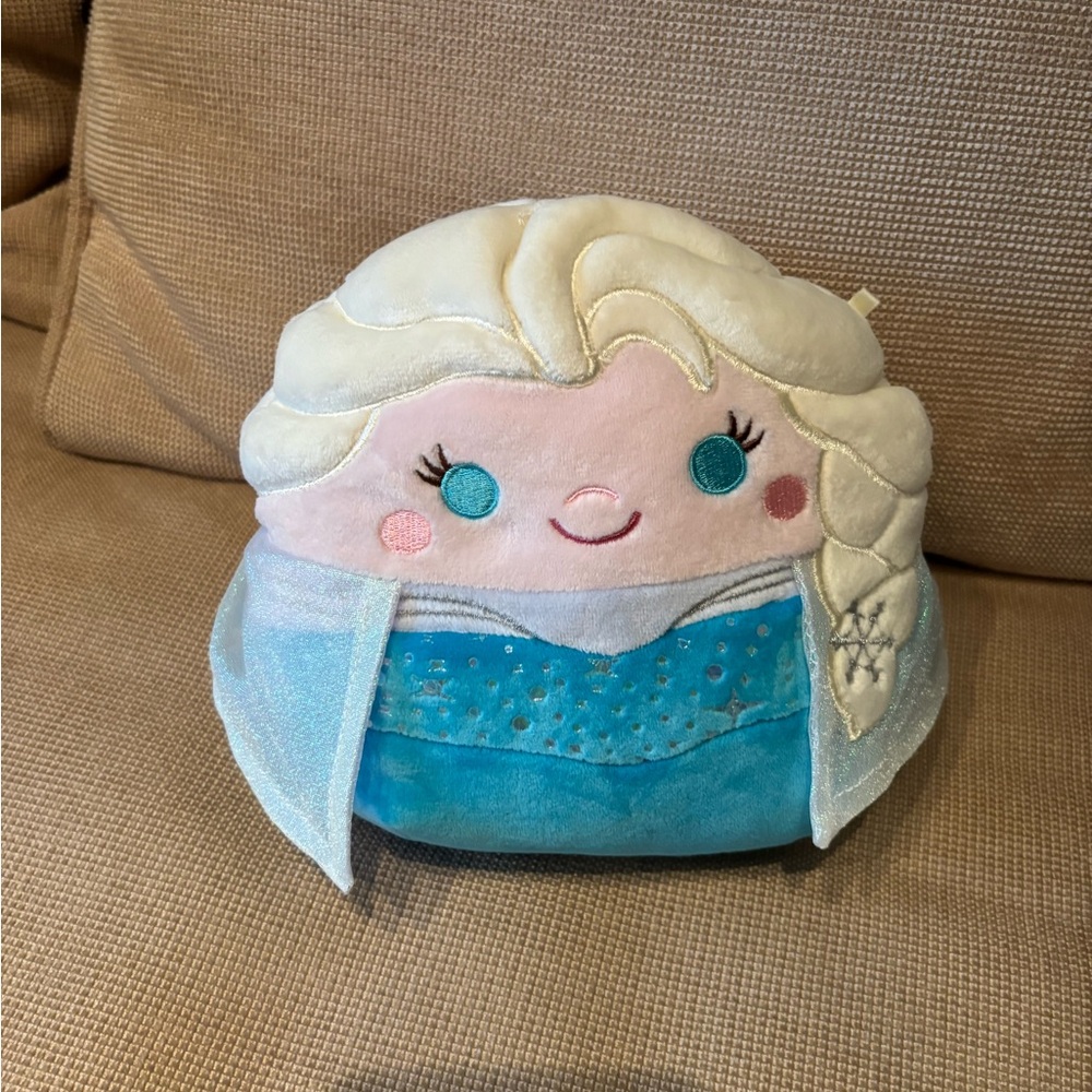 7" Squishmallows Disney Elsa Plush Toy